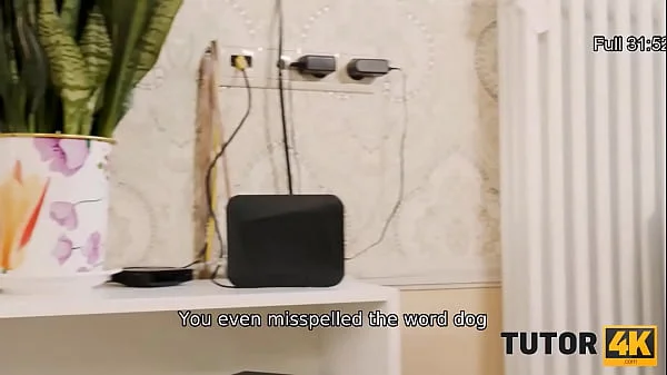 TUTOR4K. Tutors student turns her into a submissive slut and fucks vag