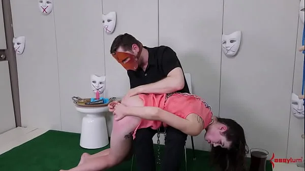 Anastasia Rose is ass toyed with plug