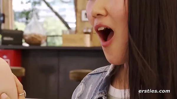 Ersties: Hot Lesbian Girls Being Naughty In Public