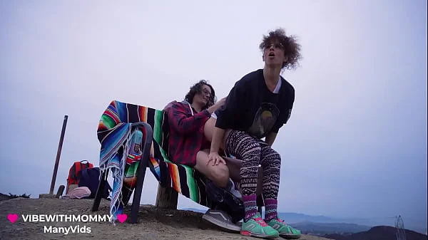 OMG! Drone Footage of Jewish Stepmom and Stepson Having Real Public Sex with VibeWithMommy