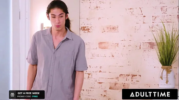 ADULT TIME - Big Naturals Masseuse Octavia Red Gives Her Friend's Stepbro His First Nuru Massage!