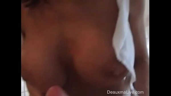 Deauxma gives hubby blow job and then gets fucked in the ass.