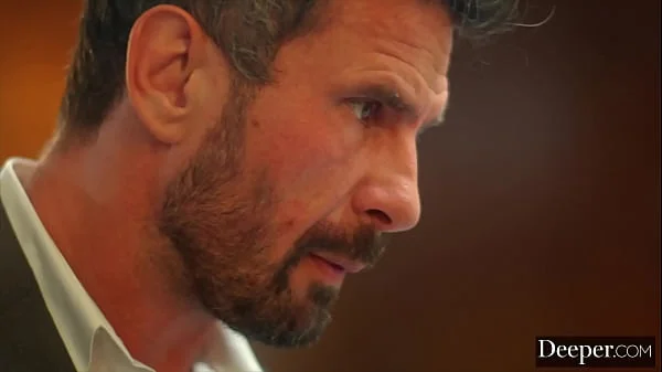 Deeper. Shy Alina and bestie Harley have intense threesome