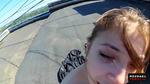 Cum in My Panties - Public OUTDOOR POV