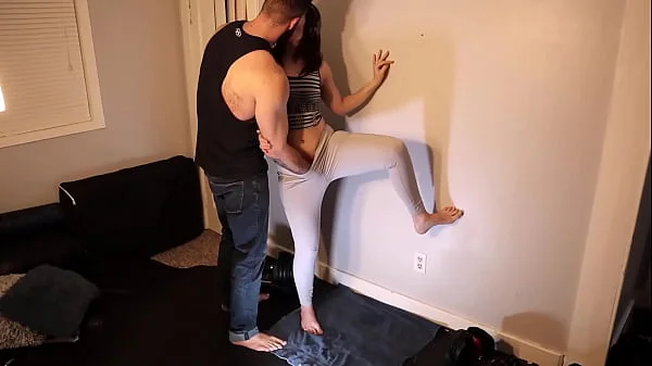 Squirting during my Workout  in my Yoga Pants (VERY WET)