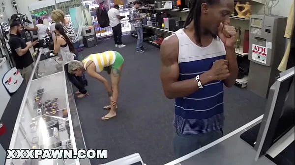 XXX PAWN - Roggie Zee Takes Strange Dick For Money While Bae Watches And Sadly Records The Proceedings