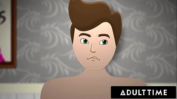 ADULT TIME - Naughty Doctor Emma Hix Sucks Her Patient's Cock After Catching Him Jerking Off!