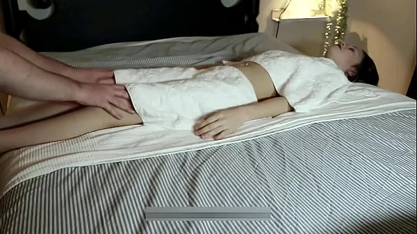 Model Convinced To Let Me Touch Her Naked Body - Massage Part 2