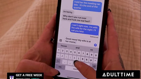 ADULT TIME - Teen Kylie Rocket Happily Fucks Married Man In Front Of His Angry MILF Wife!