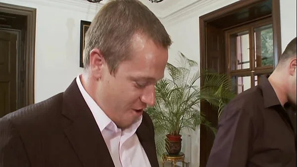 Hot gang bang sex fucking the asses of sexy blonde and brunette