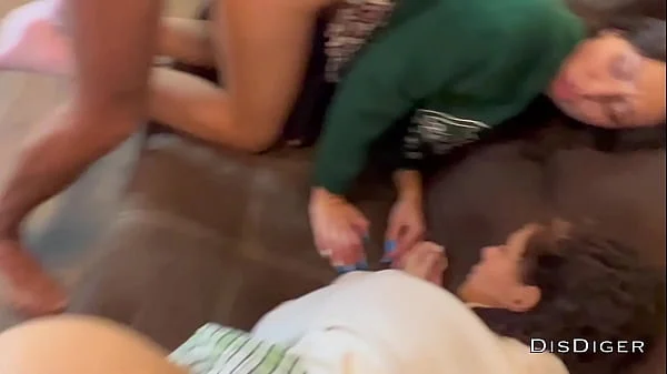 They picked up two beauties with a friend and fucked them hard