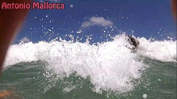 Having Fun With Hot Italian Girl In A Nude Beach