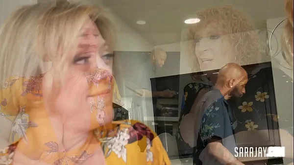 Big Cock Cable Guy Fucks Thick Cougar Sara Jay And Cums On Her!