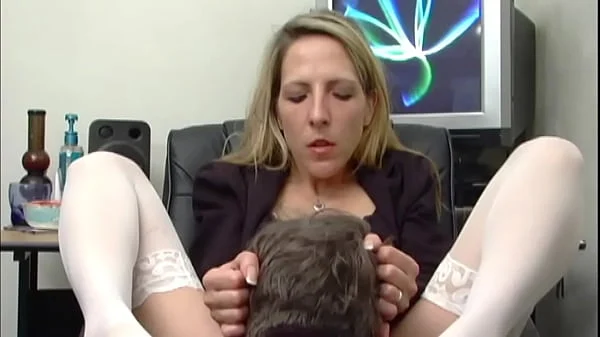 The Boss Lady Gets Pussy Licked by Assistant