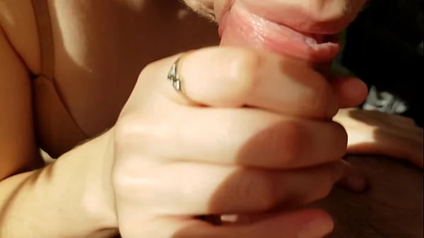 Gentle Dick Sucking With Cum In Mouth! POV!