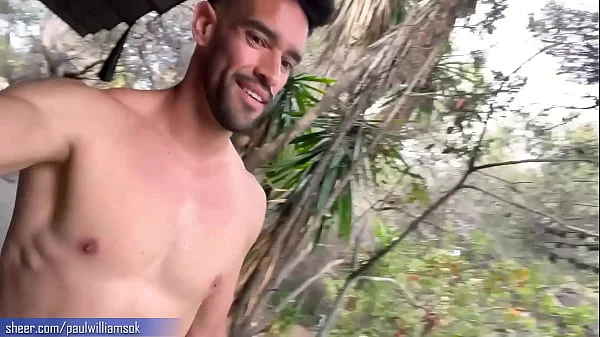 Crazy hot male walks naked into an abandoned building. A must see experience