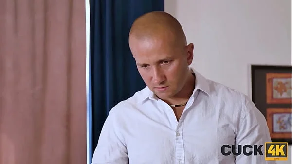 CUCK4K. Husband buxom wife having sex with neighbor