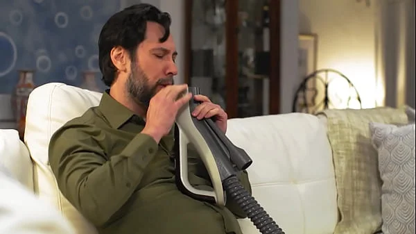 ADULT TIME - IS THAT A VACUUM SUCKING YOU OFF? With Lauren Phillips and Tommy Pistol