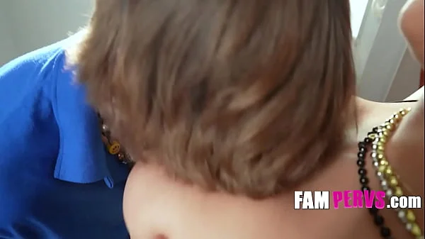 Boy Gets To Touch His Stepsisters Big Natural Tits -