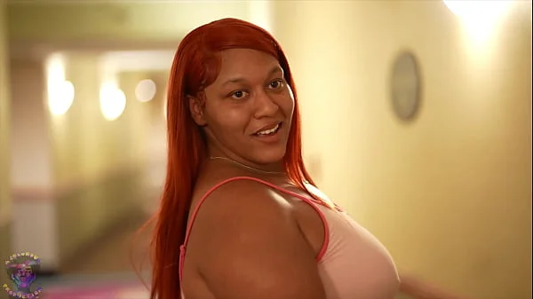 BBW Slut Charlie Gets Aquainted With Gibby The Clowns Fat Cock After Her Boyfriends Leaves Hotel Room