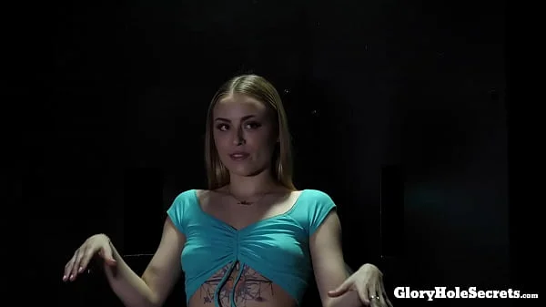 YOUNG BLONDE GETS ALL THE CUM SHE NEEDS IN THE GH