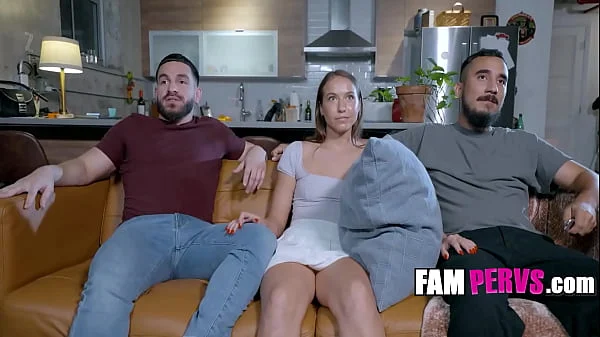 Fingering Stepsis Right Next To Her MAN - Violet Reign, Peter Green