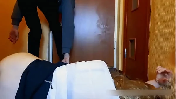 Hard fucking blonde student after class