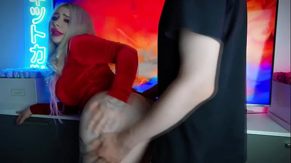 Slutty MILF TV Presenter Fucked Hard in Mouth and Pussy During Her TV Show