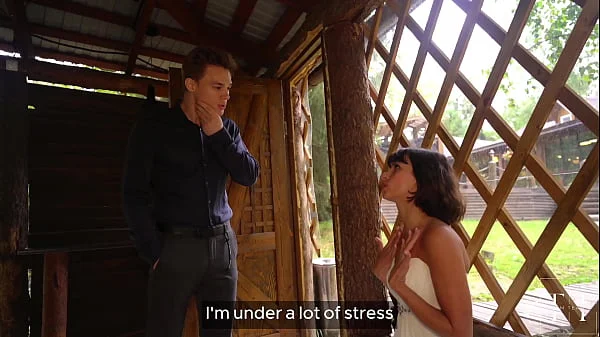 Fucking wedding! Part 4. Cum in a friend's fiancée before the wedding