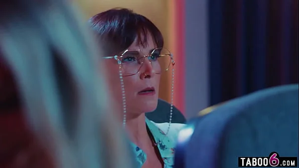 Movie theatre had teen couple fucking disburbing old people trying to watch