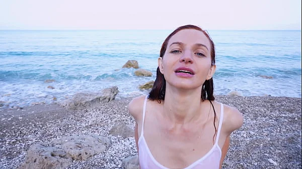 Pee Fuck and Golden shower on the beach