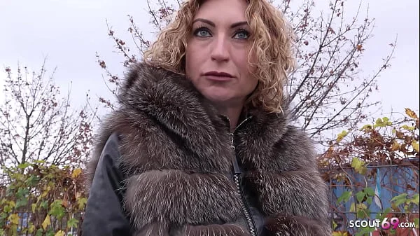 GERMAN SCOUT - Mature Ukrainian Julia picked up in Berlin and fucked dirty during the casting