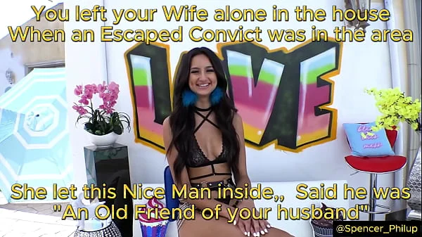 Girlfriend Cucks BF with a Convict (Caption)