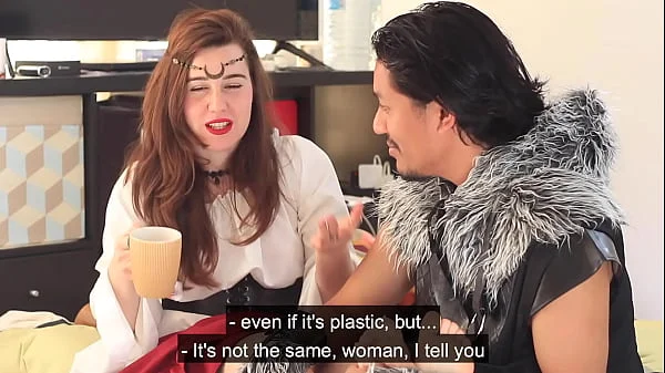 I try to seduce a lesbian girl after a medieval party
