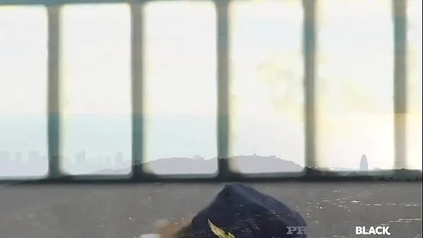 PrivateBlack - Flight Attendant Anastasia Brokelyn Is Fucked