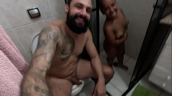 Bastidores da gravação com anãnzinha do mau e Pitoco putaria e diversão na Mattos Movies