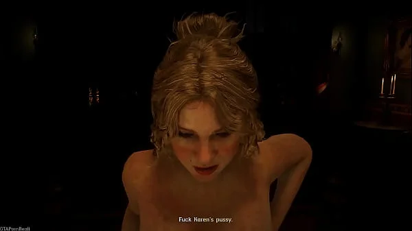 RDR2 Porn - Karen riding Arthur's dick