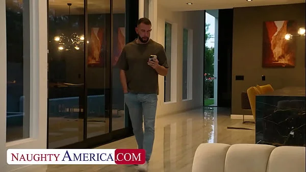 My Wife's Hot Friend Hayley Davies opens up her tight wet pussy for a big cock