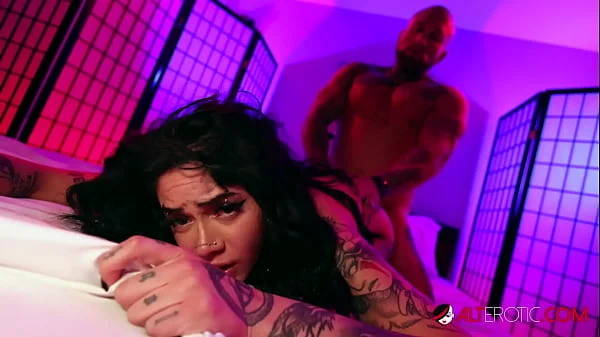 Aurora Anarchy gets face fucked silly by Gunnar Stone