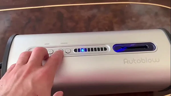 New Cock Milking Machine VacuGlide while Mommy doesn’t see (by AutoBlow)