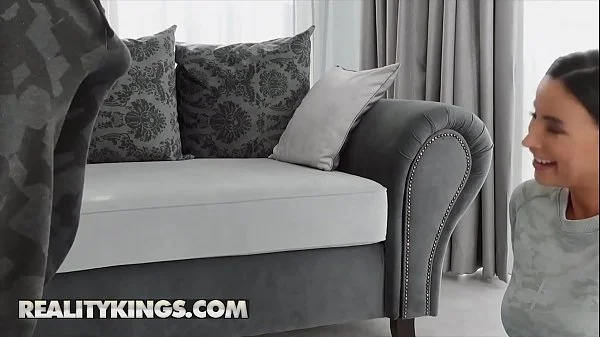 Gorgeous busty babe (Alyssia Kent) rides (Kristof Cale's) big cock - RealityKings