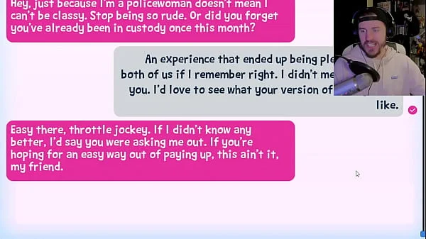 I was pulled over and arrested by a policewoman (Fap CEO) [Uncensored]