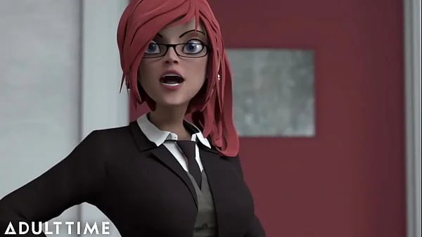 ADULT TIME - Hentai Sex University Prodigy Dominates Principal's Pussy For His Midterm Exam