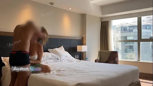 My BBC friend fucked me really hard in front of my cuckold husband