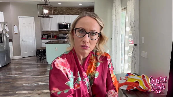 Stepmom Gets Caught Skinny Dipping!