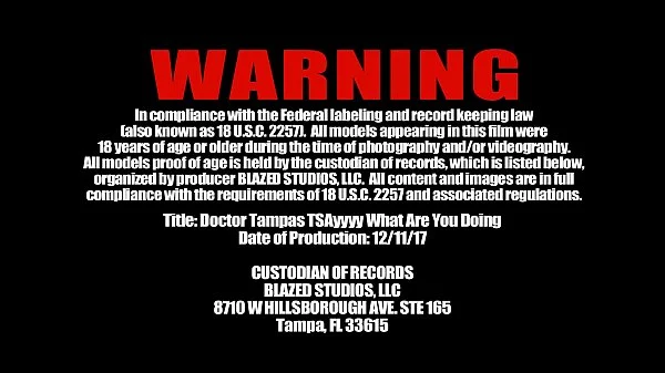 Strip Searches & Orgasm Research, OFFICIAL TRAILERS For Doctor Tampa's Orgasm Research, Inc & TSAyyy What Are You Doing Series