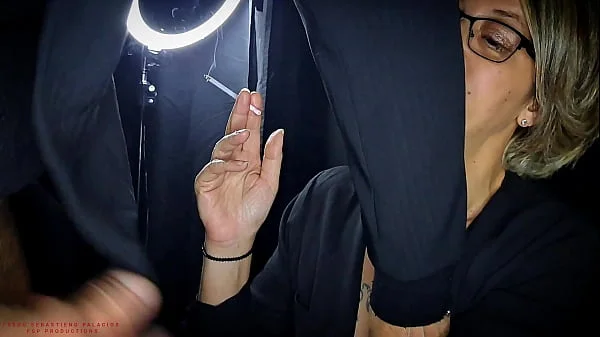 Slutty Blonde Boss Empties The Staff Balls Before Leaving The Office !!! - English subtitles.