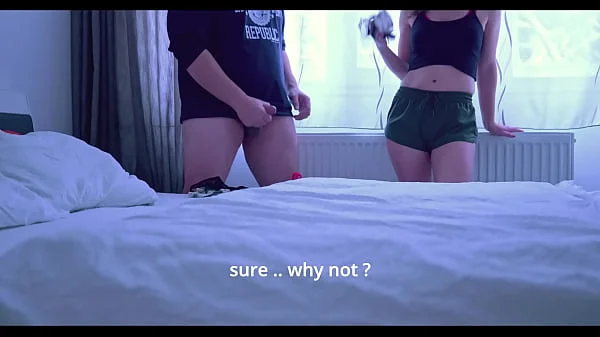 I caught my kinky roommate masturbating on my underwear. I get horny so i help him