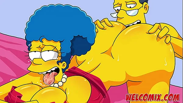 Fucking the hot neighbor! The neighbor's love - The Simptoons