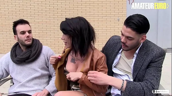 Busty Pornstar Suhaila Hard Gets Fucked Hard By Lucky Amateur Guy - AMATEUR EURO